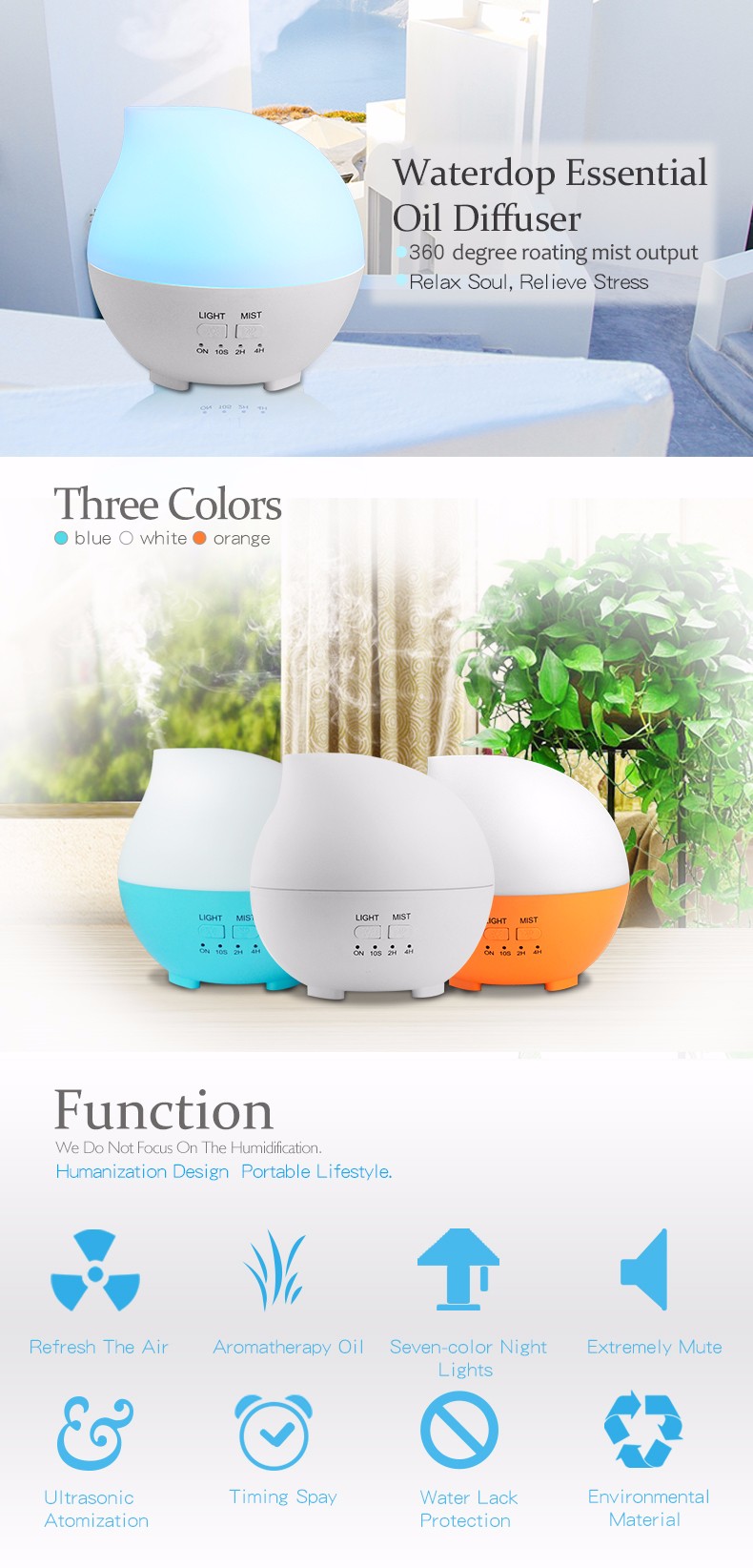 portable humidifier