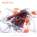 EISHO Wooden Skirts Pants Hanger With Clips