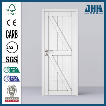 JHK White Primer Shaker Moulded Apartment Door