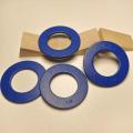 High strength blue PTFE ASTM F436 washer