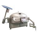 Large capacity stainless steel industrial vacuum bowl cutter