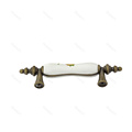 Ceramic Zinc Alloy Cupboard Cabinet Drawer Door Handles