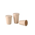 Stracking paper coffee cup with lids