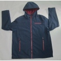 Yj-1071 Mens polar polar azul com capuz jaqueta Softshell vestuário para homens