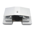 Aluminum Roof to Wall Expansion Joint Covers