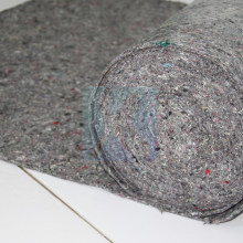 Tela Textil Paño de fieltro de algodón Gota de pintor gris