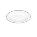 Flat Round Melamine Dinner Plate