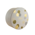 Pretty Small Cylindrical Custom Logo Paper Gift Box