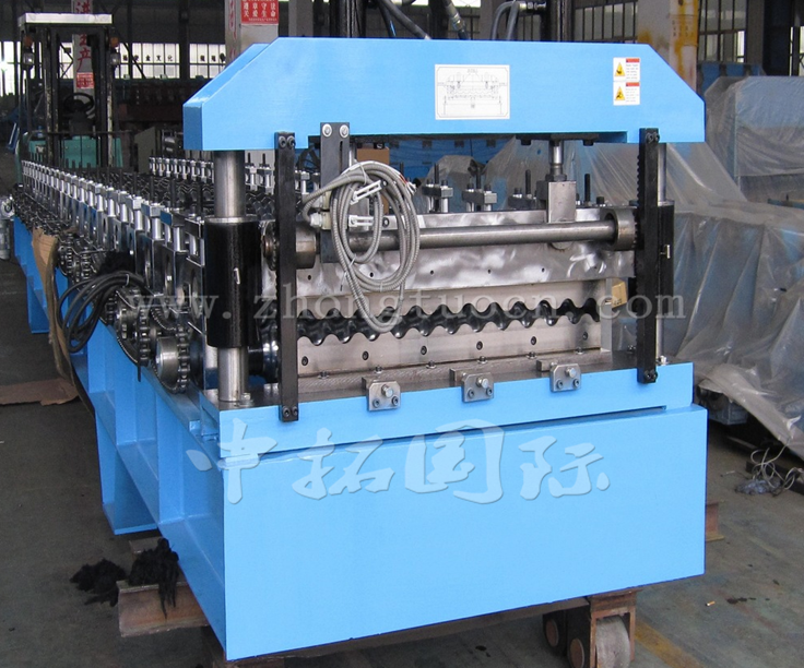 Metal Roofing Galvanized Corrugated Steel Sheet Making Machine