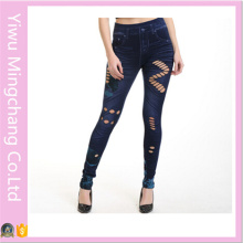 2016 Wholesale New Designed Hollow Seamless Sexy Cotton Jeans Tights