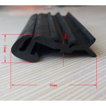 Co-Extrusion EPDM Rubber Sealing Junta tira para la construcción