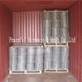 Fabricação de arame farpado com revestimento galvanizado ou PVC