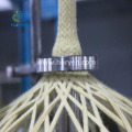 Custom flame retardant braided packing aramid rope 8mm