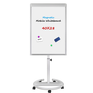 40x28 Inches Mobile Dry Eraser Magnetic Board