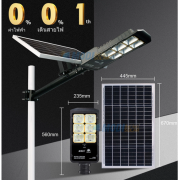 Solar Straßenlaterne ohne Kabelanschluss