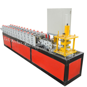 Twin Lath Roller Shutter Slat Roll Forming Machinery