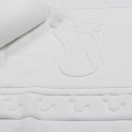 White Color Hotel Bath Mat, Foot Towel