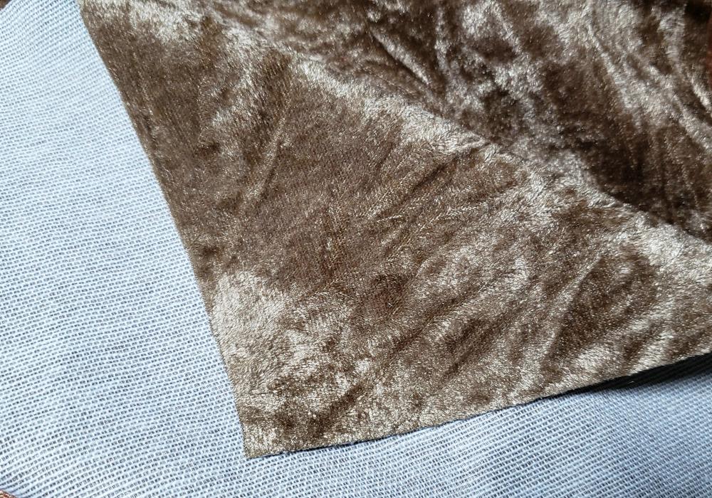 crumpled velvet fabric back a crumpled velvet fabric back a