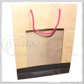 Window Paper Bag with Kraft Paper