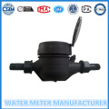 Black Nylon Plastic Multi-Jet Dry Type Water Meter of Dn15-25mm