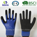 Latex Frosted Gloves, Sandy Finish Safety Work Gloves (SL-RS306)