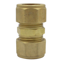 Compression Brass Straight Coupling Socket