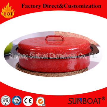 Sunboat Enamel Oval Roaster Menaje de cocina / Batería de cocina