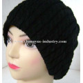 Winter acrylic knitted warm hat