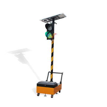 Remote Control Solar 200mm Portable Traffic Light