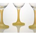 Glitzer Glas Personalisiertes Weinglas Goblet Bienendesign