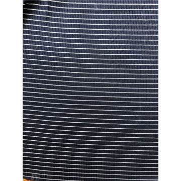 Tissu de tricot à côtes 4by2 teint en fil de rayonne et spandex