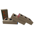 Customized folding card paper boxes with string closure