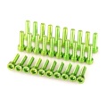 Colored M3 Aluminum Socket Cap Head Screws