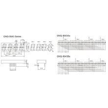 0.56inch 4 Digit 7 Segment Display (GNS-5643AxBx)