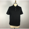 Black Herren Polo Shirts Büro Freizeithemden