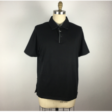 Black Men&#39;s Polo Bureau Shirts de loisirs