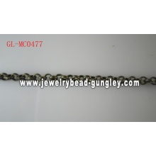 Fashion jewelry chain Antique Brass