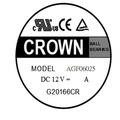 Crown 6025 DC 24V Ventilador centrífugo