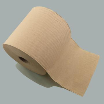 Rolo de toalha de mão de papel marrom