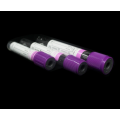 13*75mm Plastic Purple Cap Vacuum Blood Collection Tubes