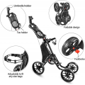 Chariot de golf 4 roues en aluminium Golf County Golf