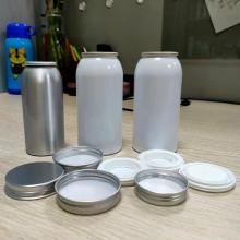 Health product container protein powder aluminum bottle food grade