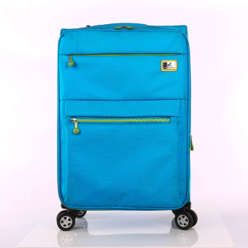 High quality waterproof fabric soft trolley luggage