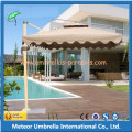 Parasol universel en aluminium allongé pour jardin extérieur / plage