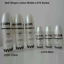 30ml 120ml weiße Kugel Form Lotion Presse Flasche