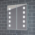 Led Lighting & Demister Aluminum Mirror Bathroom Cabinet