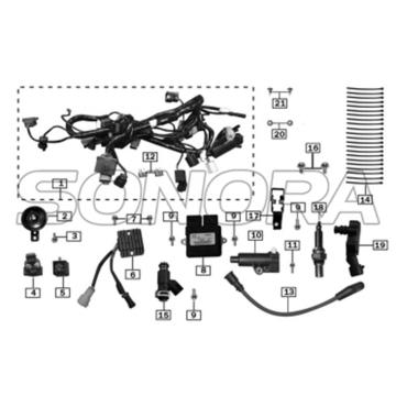 Electric Parts for ZONGSHEN RX3 SPARE PARTS TOP QUALITY