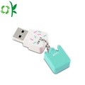 Ice-cream Silicone USB Flash Drive Case U-disk Cover