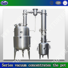 Series vacuum concentrator pot