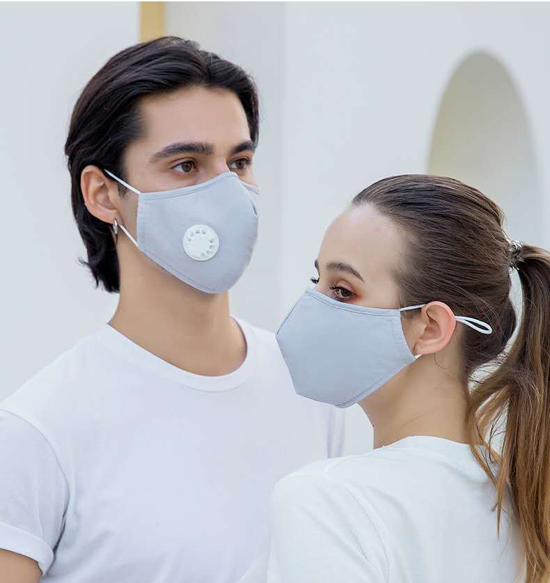 Reusable Anti Air Pollution Cotton Fabric Face Mask 8 Jpg